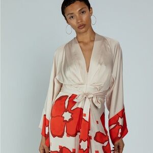 SMYTHE Butterfly Midi Dress